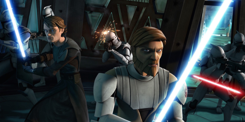 Star Wars: The Clone Wars.
